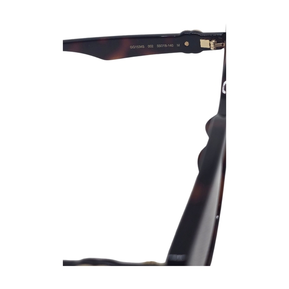 Gucci Brown Sunglasses with Gold Accents - Picture 2 of 6